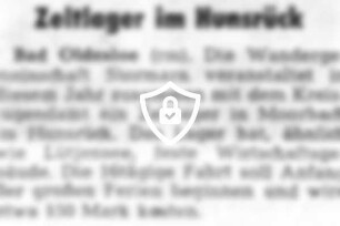 Zeltlager im Hunsrück
