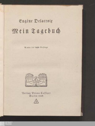 Mein Tagebuch