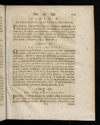 XII-XXIII, Caput X - XXVI