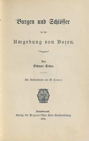Burgen und Schlösser in der Umgebung von Bozen
