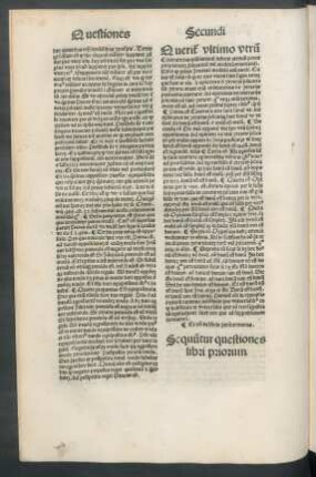 Sequuntur questiones libri priorum