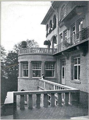 Billing, Hermann; Baden-Baden (Baden-Württemberg), Leopoldstr. 23; Sanatorium Heinsheimer - Terrasse