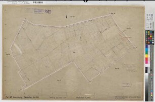 Emsdetten (Emsdetten), Umlegung Emsdetten, Zuteilungskarte Flur 62