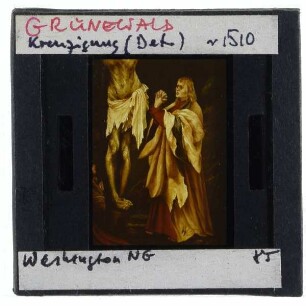 Grünewald, Kleine Kreuzigung (Washington) : Detail, Johannes