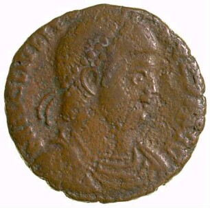 Münze, Centenionalis, 360 - 363