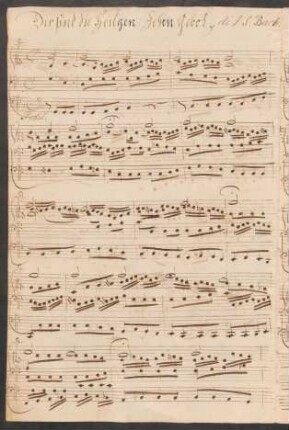 Dies sind die heilgen zehn Gebot; org; C-Dur; BWV 635