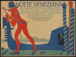 Notte Veneziana Wasserfest vom Verein Berliner Journalisten