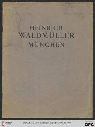 Heinrich Waldmüller, München
