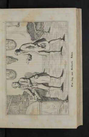 Tafel 7. Ein Zug aus Gellert's Leben.