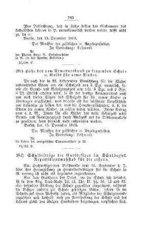 Schulbeiträge der Gutsbesitzer im Schulbezirk. Repartitionsmaßstab für die erstern : [III. Elementarschulwesen]