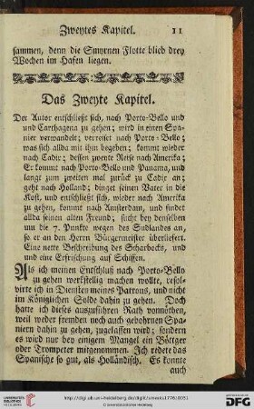 Zweytes Kapitel