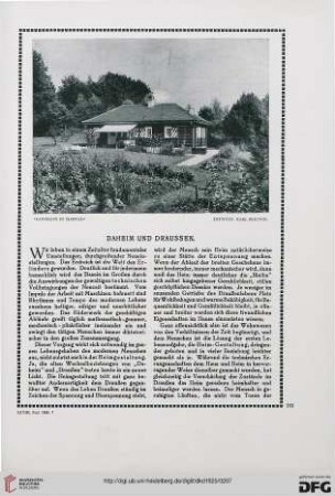 Daheim und Draussen