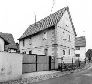Fachwerkwohnhaus; Ranstadt, Hintergasse 8
