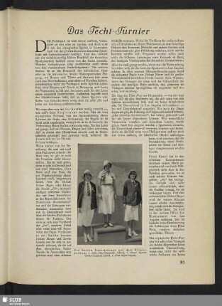 Das Fecht-Turnier