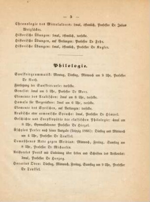 5-7, Philologie