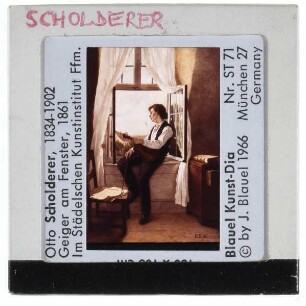 Scholderer, Geiger am Fenster