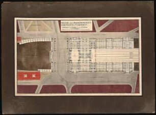 Hauptbahnhof, Dresden: Lageplan