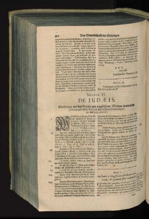 [Sectio VI.- Sectio VII.]