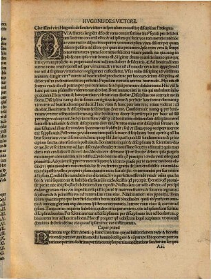 Speculum Monastice disciplinae Clarissimi, doctissimi & religiosissimi viri Hugonis de Sancto Victore