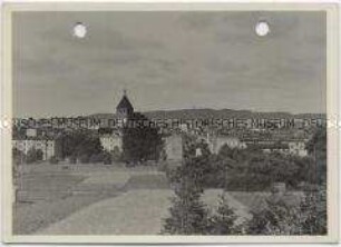 Köslin, Blick auf den Markt und den Gollen