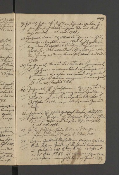 Bürgerbuch der Stadt Zeitz - 1701-1801