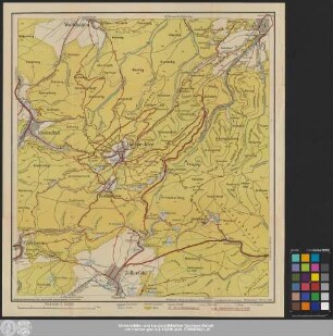 Thöls neue Wanderkarte von Hahnenklee-Bockswiese : die Karte reicht bis Wolfshagen, Goslar, Lautenthal, Wildemann, Zellerfeld