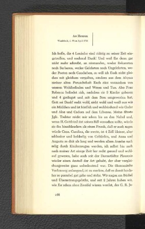An Herder Wandsbeck, den 19. April 1780