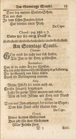 Am Sonntage Exaudi