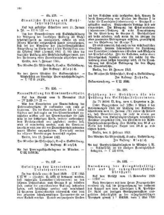 Anrechnung der Kriegslehrtätigkeit auf die ruhegehaltsfähige Dienstzeit : [Amtlicher Teil]