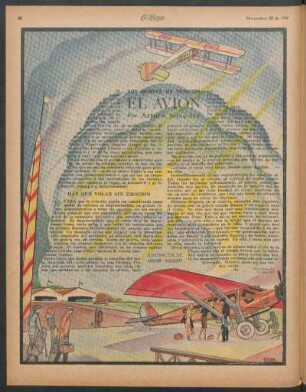 El avión : Los medios de turismo