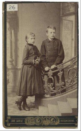 Fotografie von Elsa und Max Reger