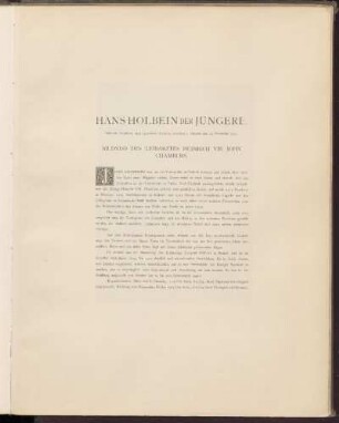 Bildniss des Leibarztes Heinrich VIII. John Chambers.