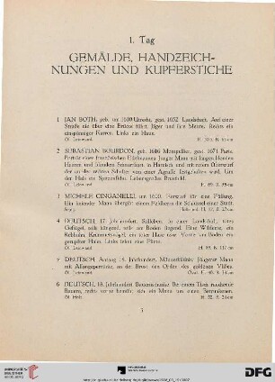 1. Tag (Nr. 1-170)