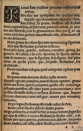 Donato al Senno : con il Cato volgarizato