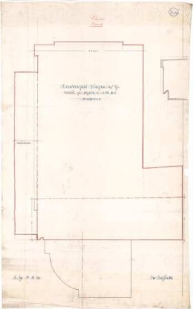 Billing, Hermann; Singen; Krankenhaus - Schnitt (Detail)