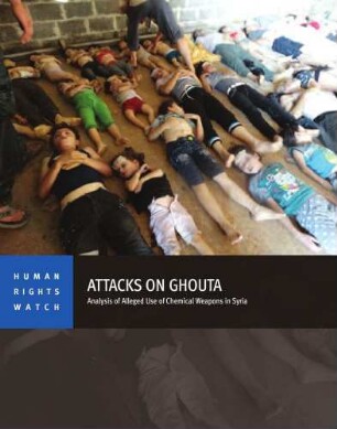 Attacks on Ghouta : analysis of alleged use of chemical weapons in Syria