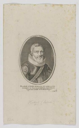 Bildnis des Salamon Hirtzel
