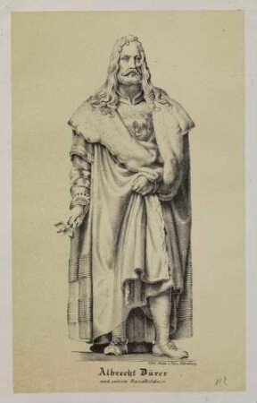Albrecht Dürer nach seinem Standbild