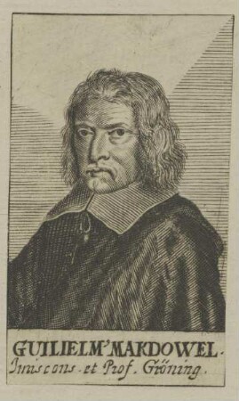 Bildnis des Guilielmus Makdowel