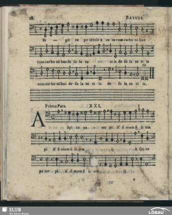 XXI. Aspice pater; SWV 73