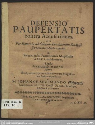 Defensio paupertatis contra accusationes