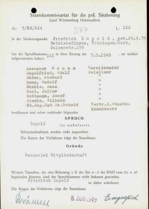 Lupold, Friedrich