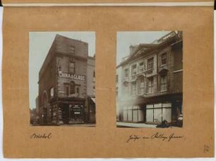 College Green, Bristol: Ansichten (aus: Skizzen- und Fotoalbum 26)