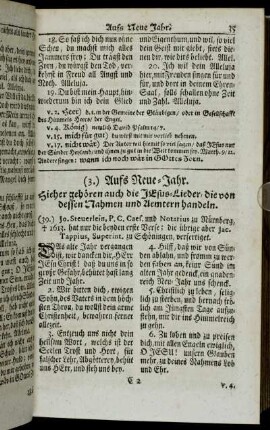 (3.) Aufs Neue-Jahr