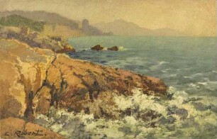 [Berglandschaft am Meer]
