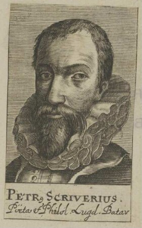 Bildnis des Petrus Scriverius
