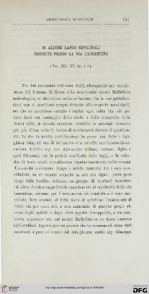 4: Di alcune lapidi sepolcrali scoperte presso la via Laurentina