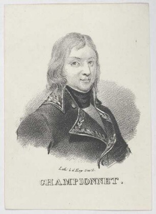 Bildnis des Jean-Etienne Championnet