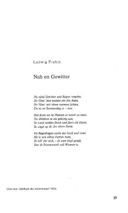 Nah en Gewitter
