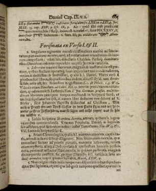 Porismata ex Versu I. - Porismata ex Versu XVII.
